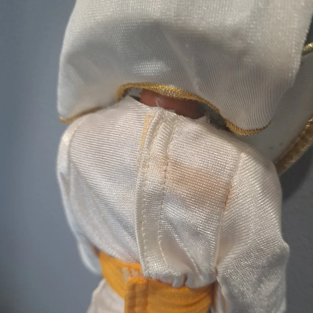 VTG Disney‎ Aladdin Prince Ali Doll Mattel Wedding White Gold Royal Outfit 1968